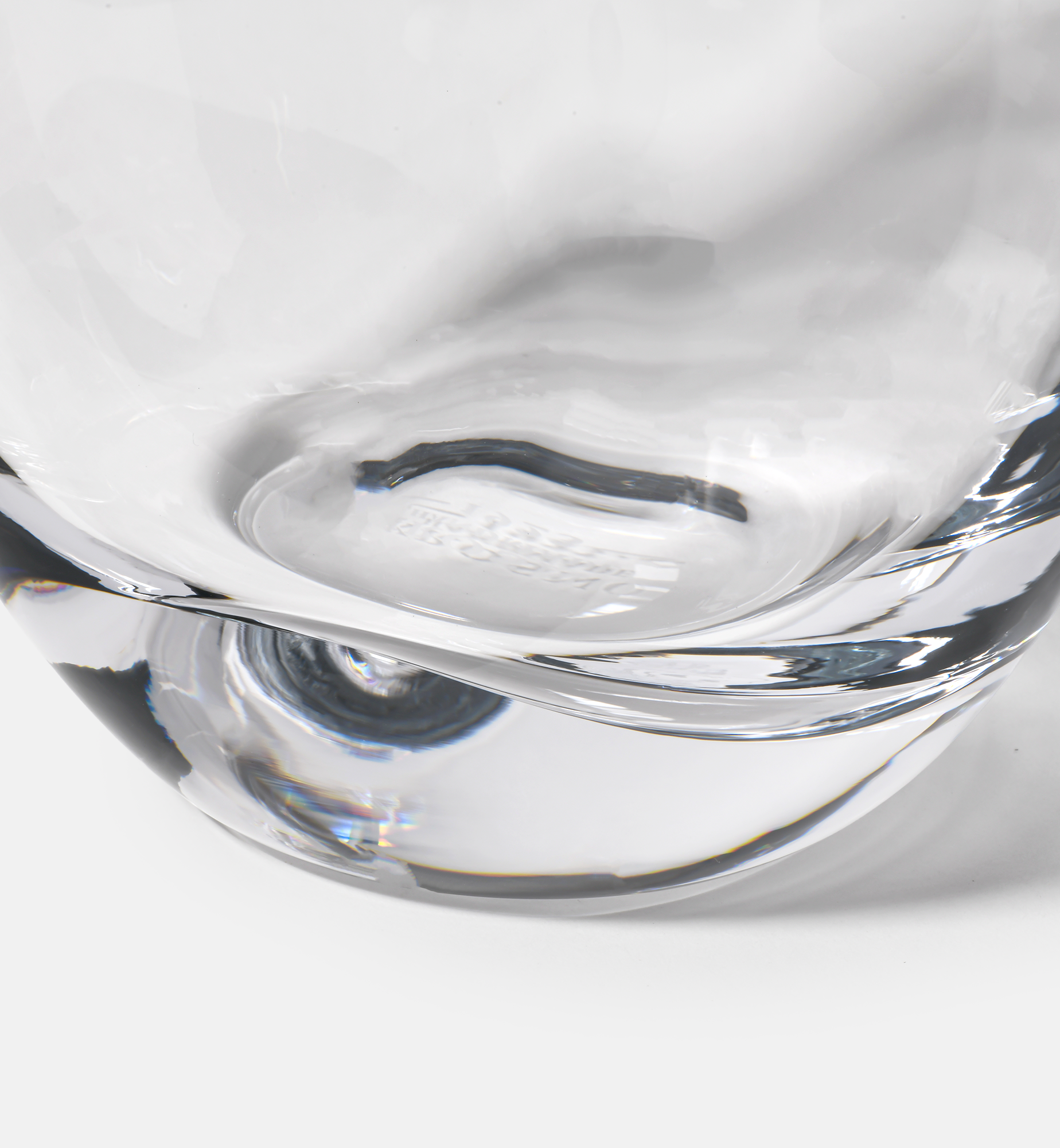 Flow Vase, Clear, 28 cm