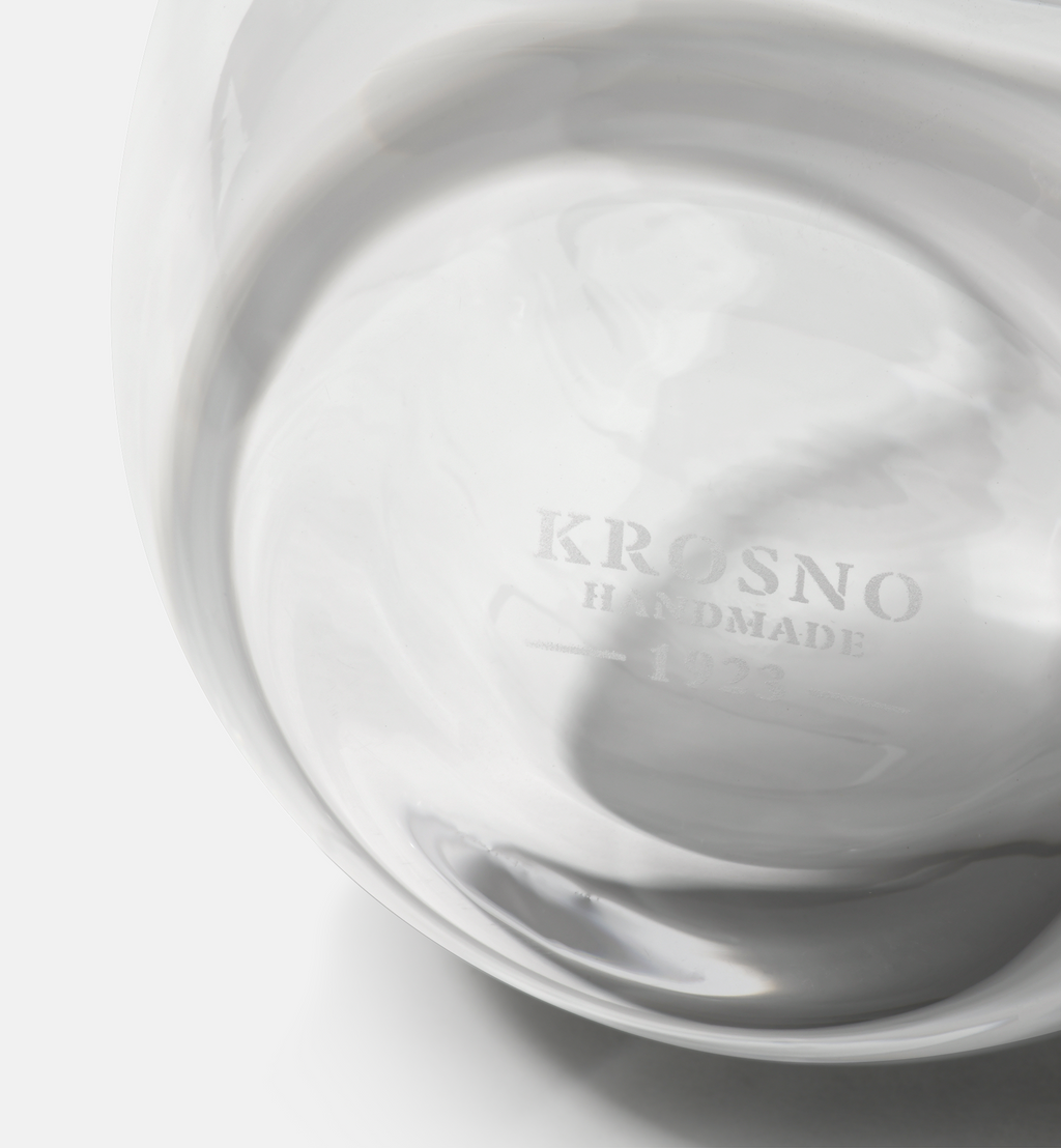 Flow Vase, Clear, 28 cm