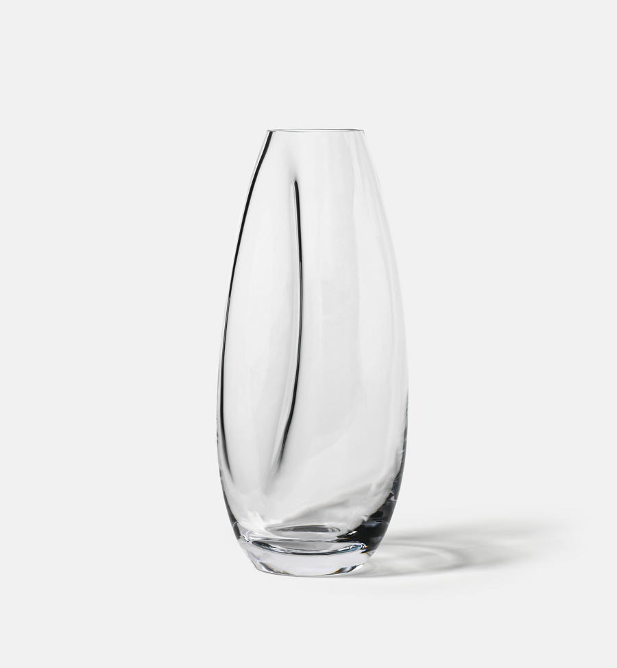 Flow Vase, Clear, 32 cm