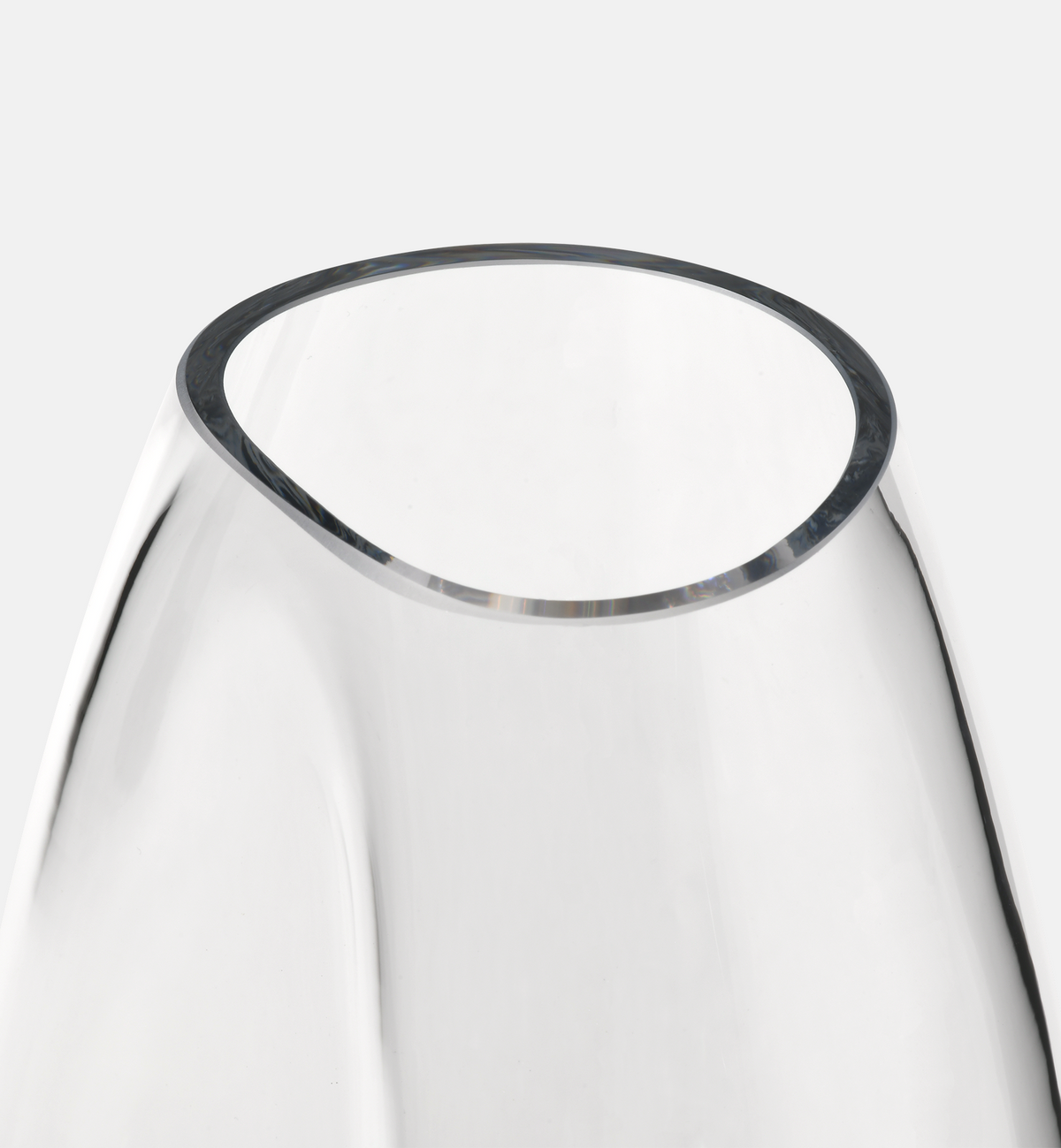 Flow Vase, Clear, 32 cm