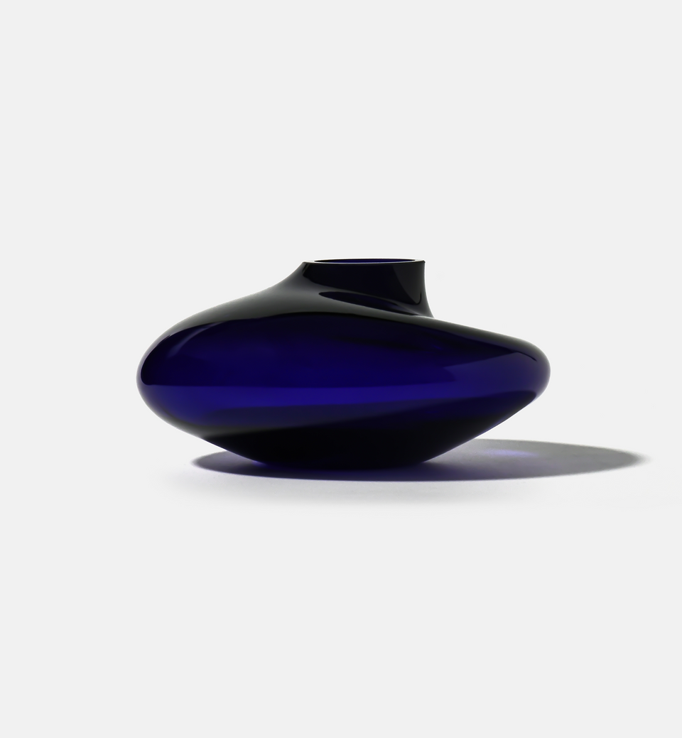 Wazon PEBBLE 2017 Kobalt 12 cm