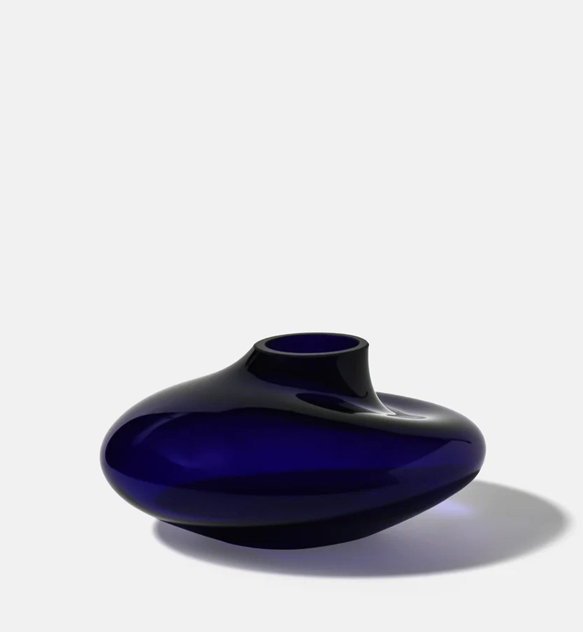 PEBBLE 2017 Vase, Cobalt, 12 cm