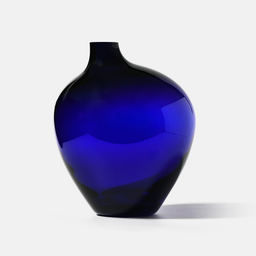PEBBLE 2017 Vase, Cobalt, 30 cm