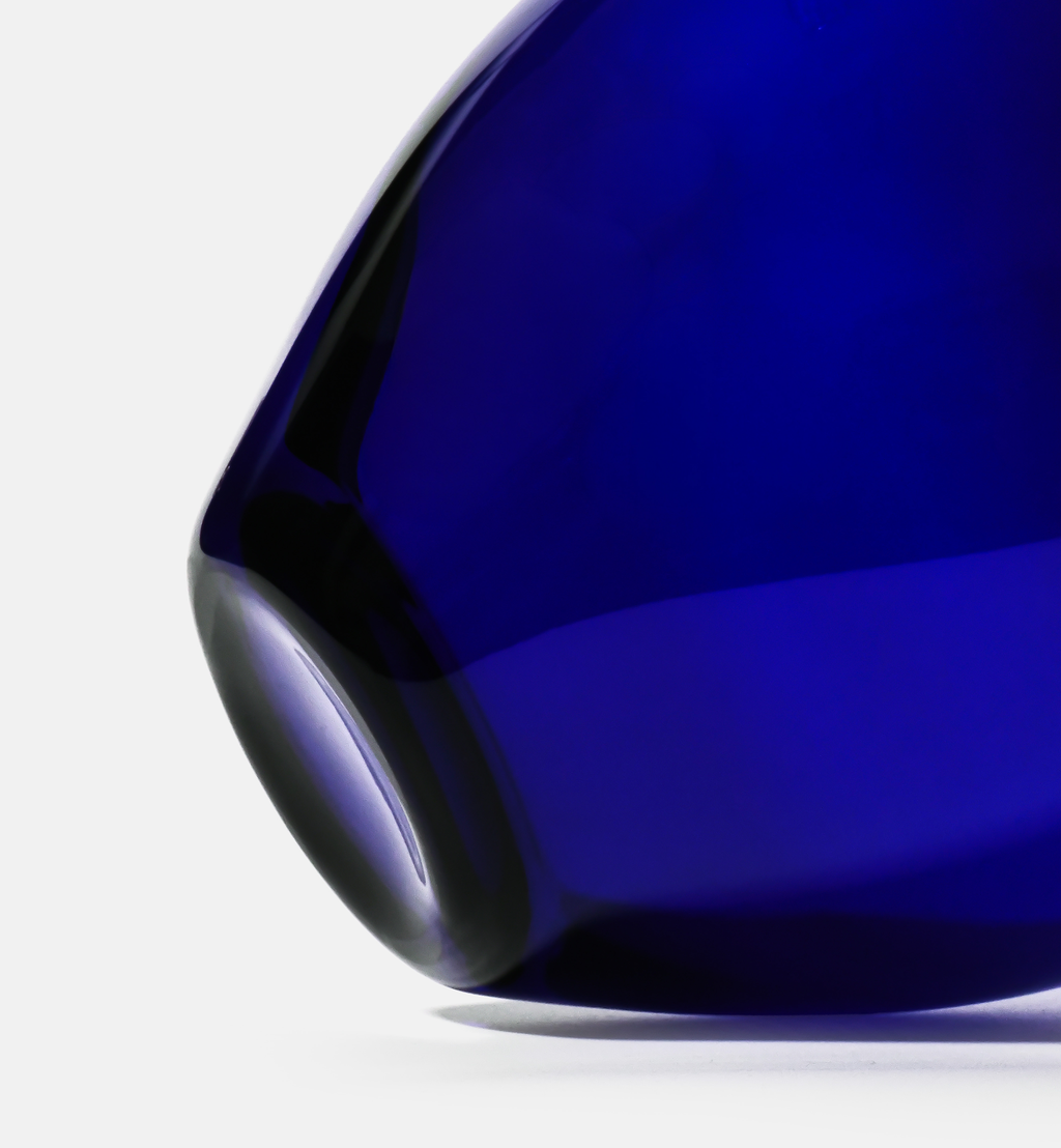 PEBBLE 2017 Vase, Cobalt, 30 cm