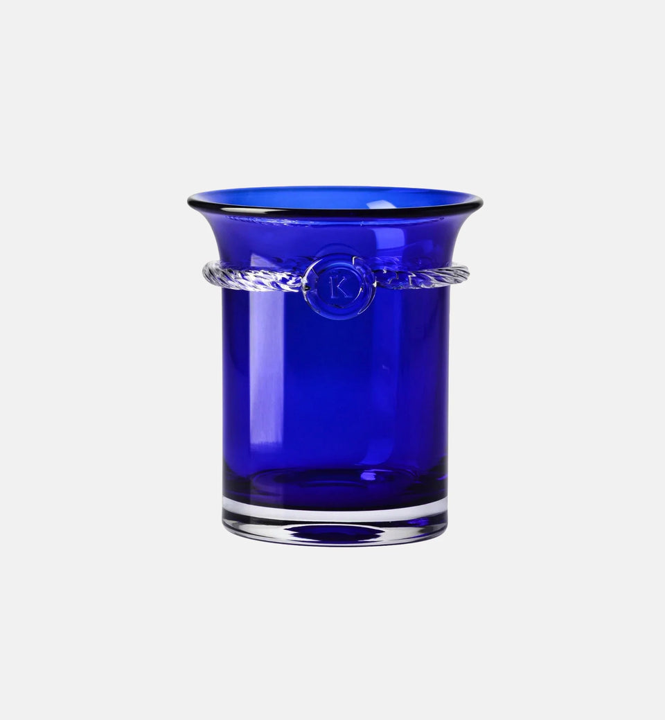 Kristall-Eisbehälter Aurelia Kobalt 19 cm