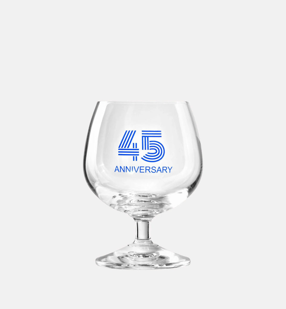 "45 ANNIVERSARY" Glass, 230 ml