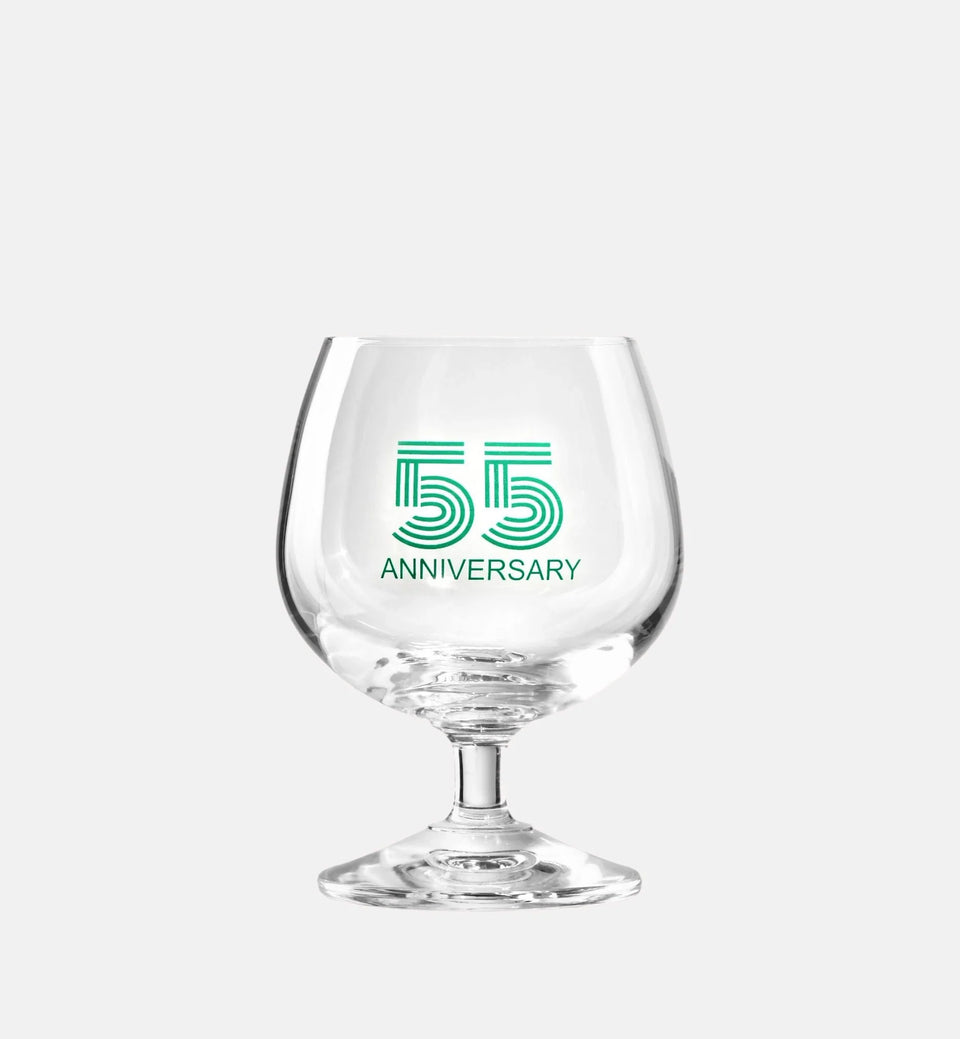 "55 ANNIVERSARY" Glass, 230 ml