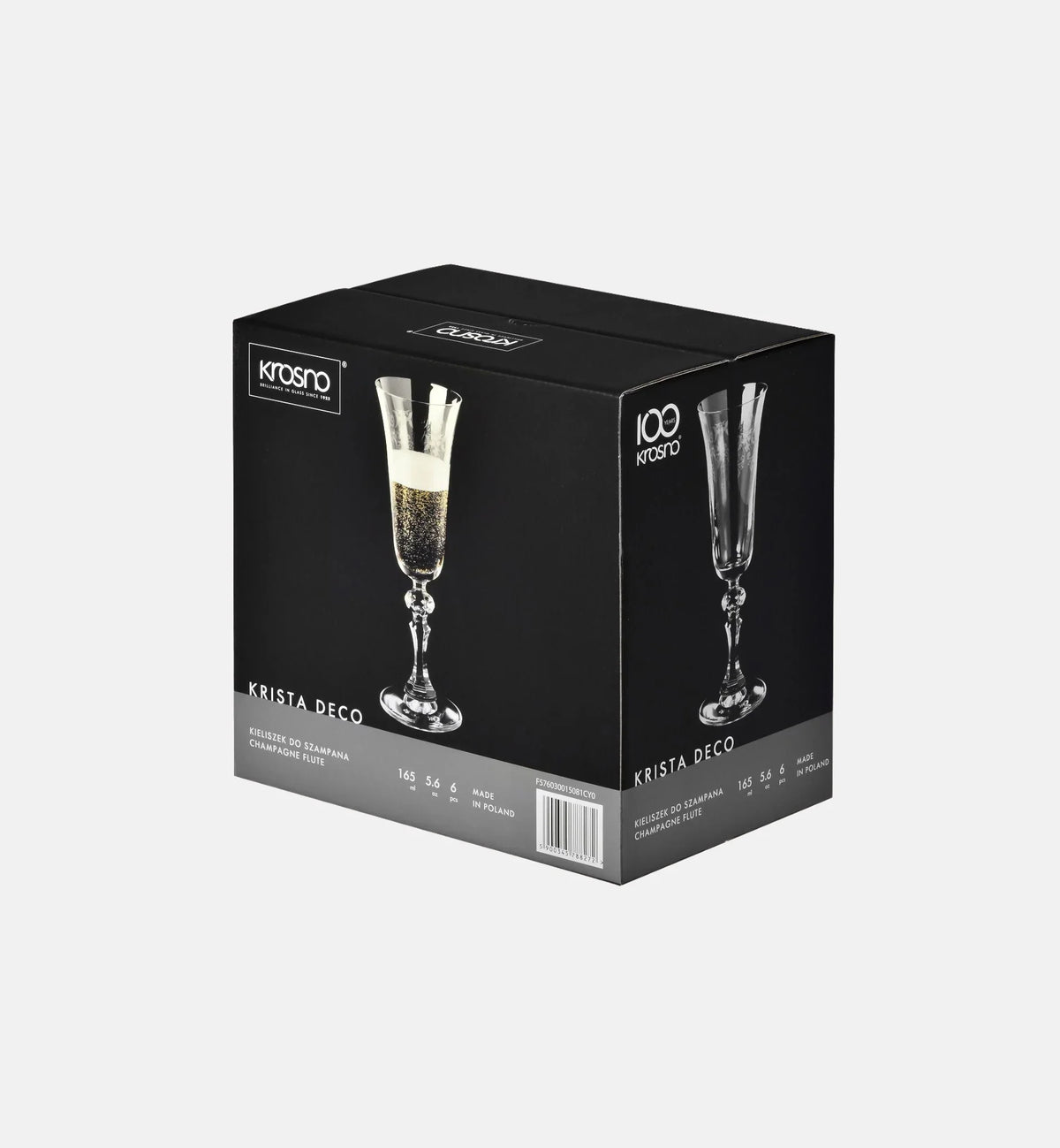 Kieliszki do szampana 165 ml