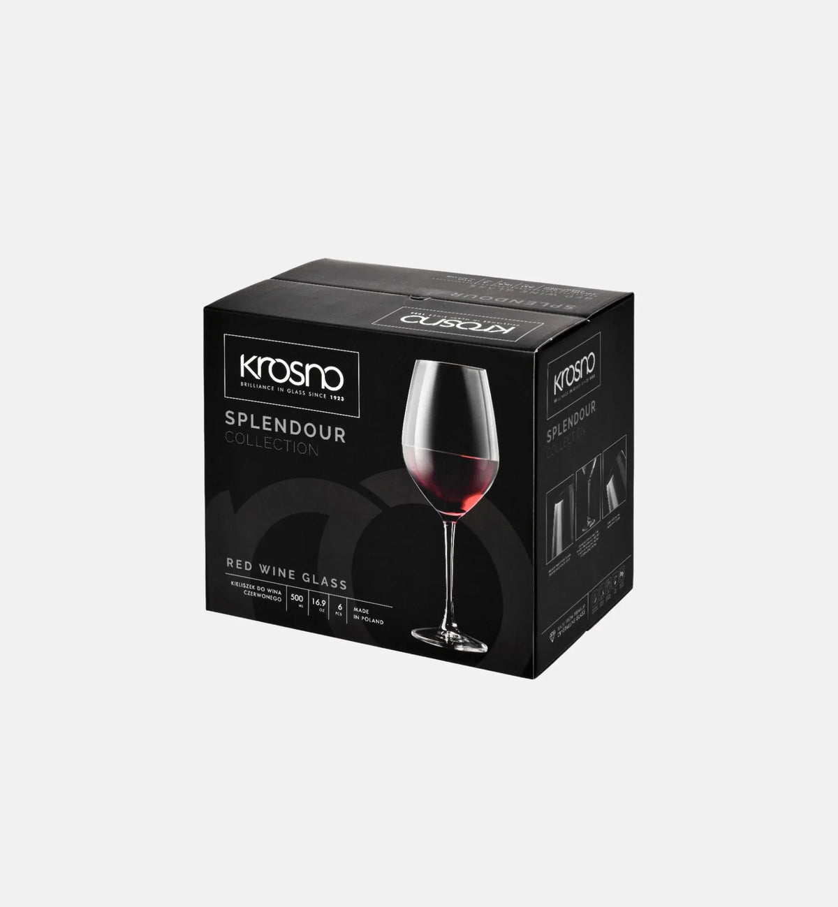Kieliszki do czerwonego wina lub wody 580 ml