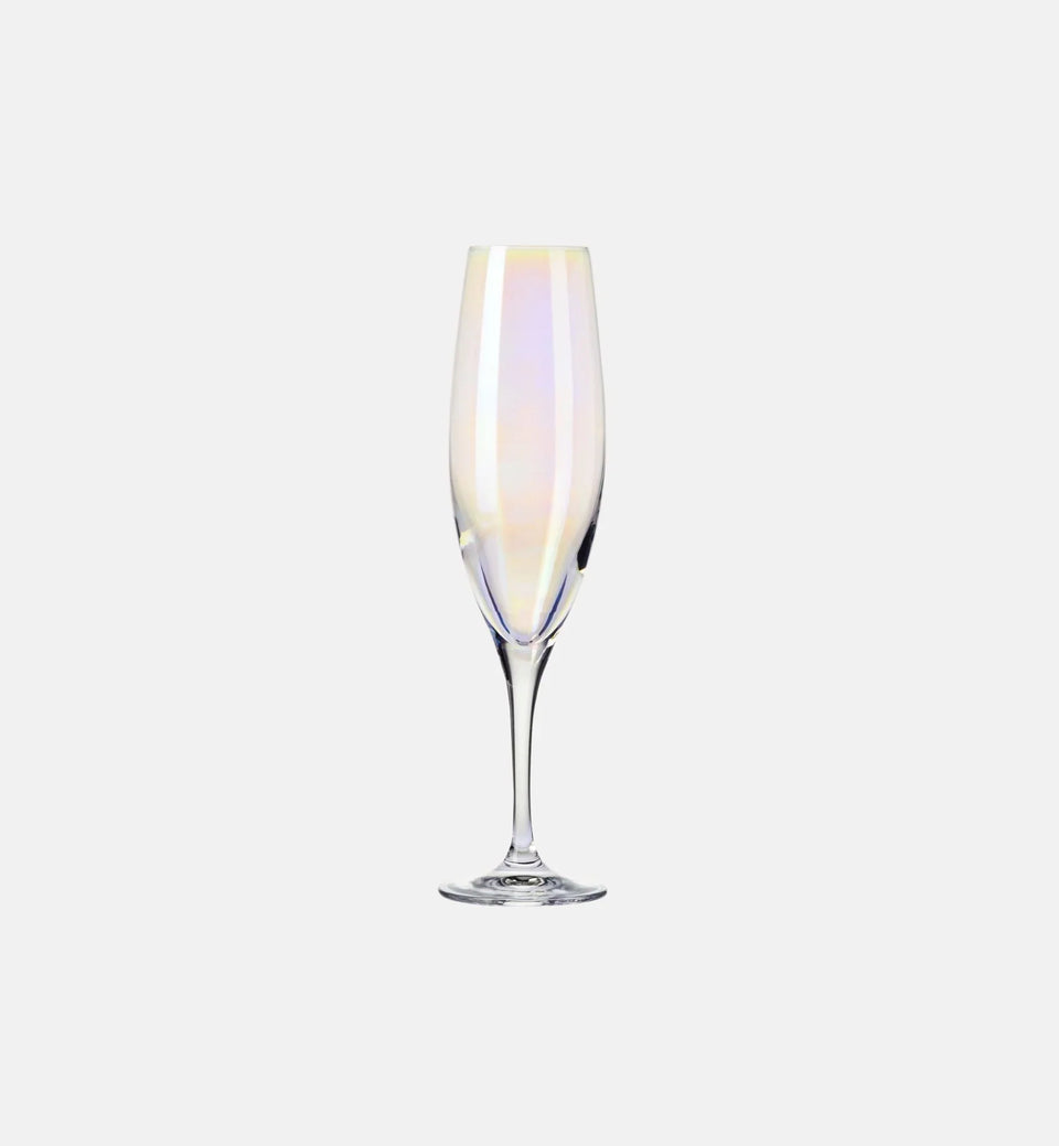 Opalizujące kieliszki do szampana 210 ml