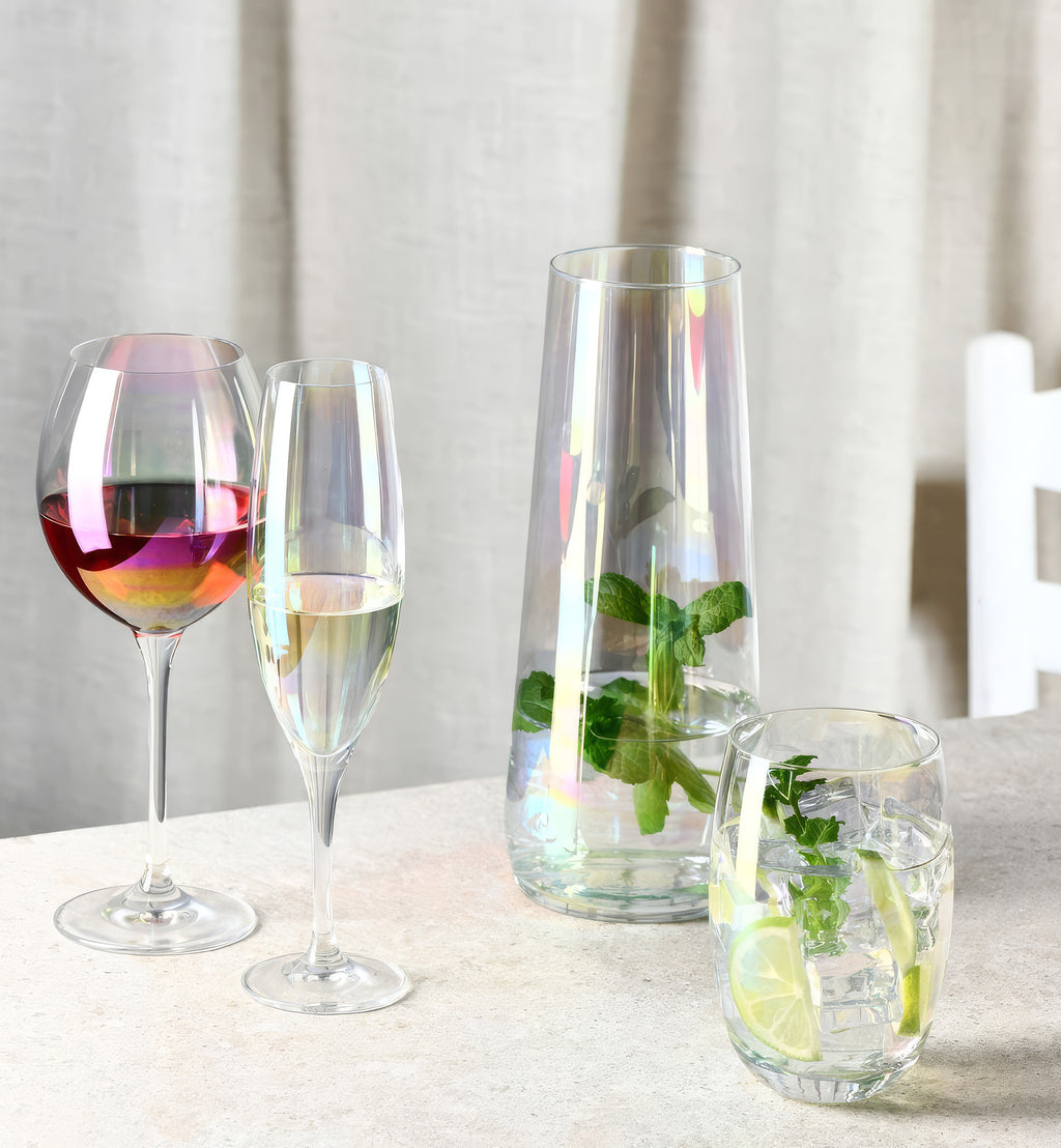 Opalizujące kieliszki do wina 380 ml
