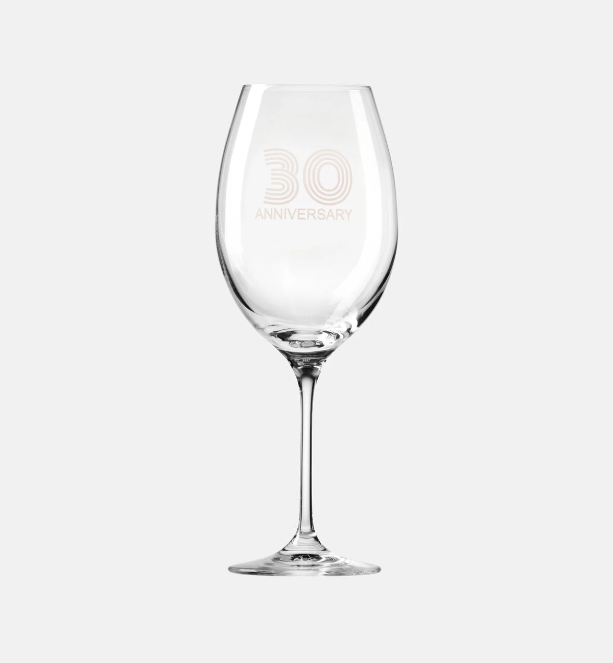 "30 ANNIVERSARY" Wine Glass, 480 ml