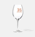 "35 ANNIVERSARY" Wine Glass, 480 ml