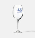 "45 ANNIVERSARY" Wine Glass, 480 ml
