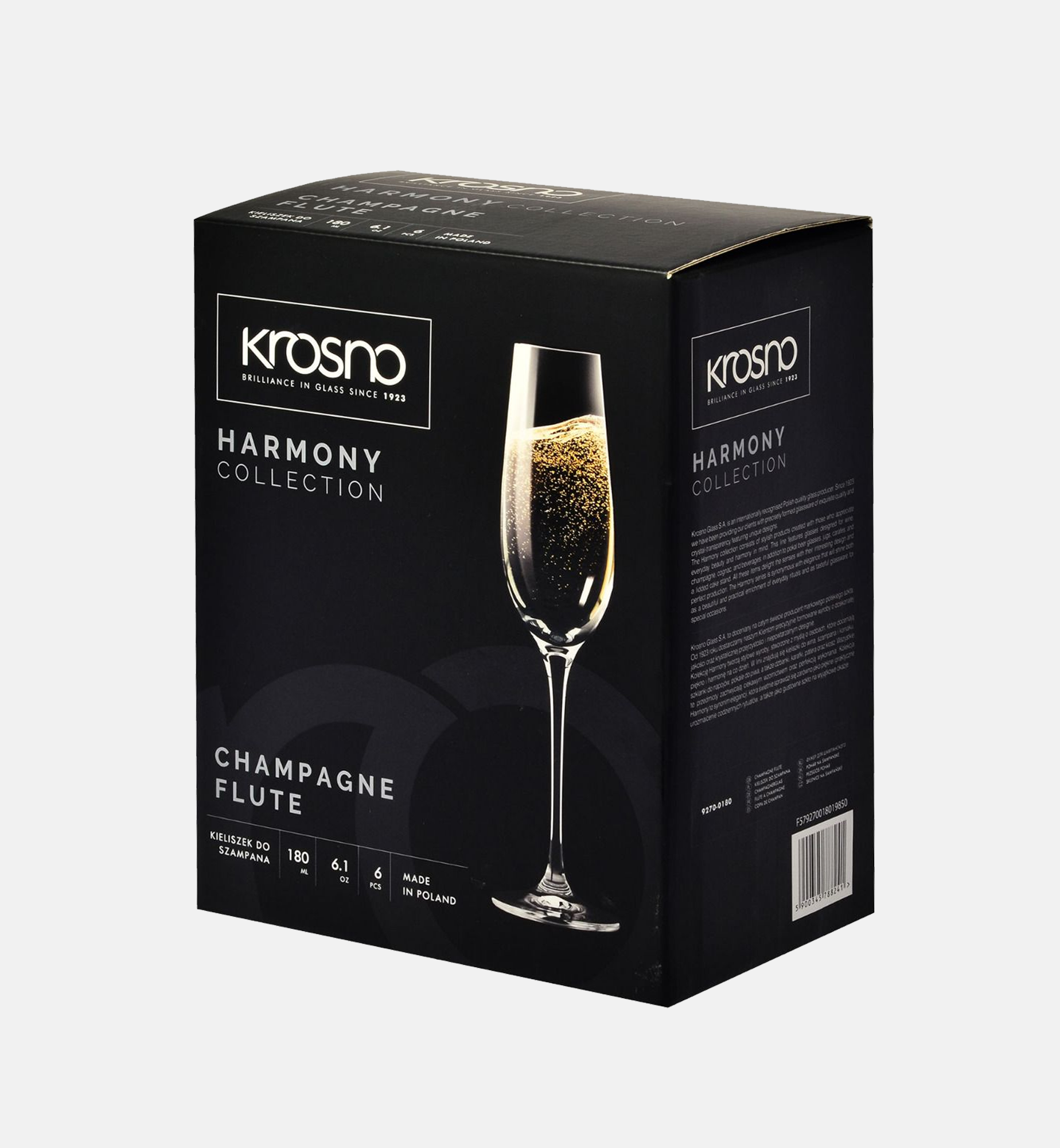 Kieliszki do szampana 180 ml