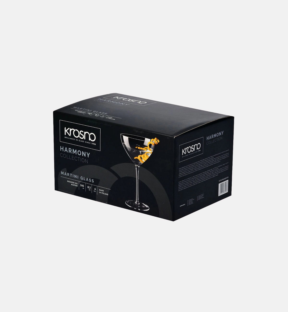 Martini-Gläser, 340 ml – 6 Stk., Farblos – Offizieller KROSNO Shop