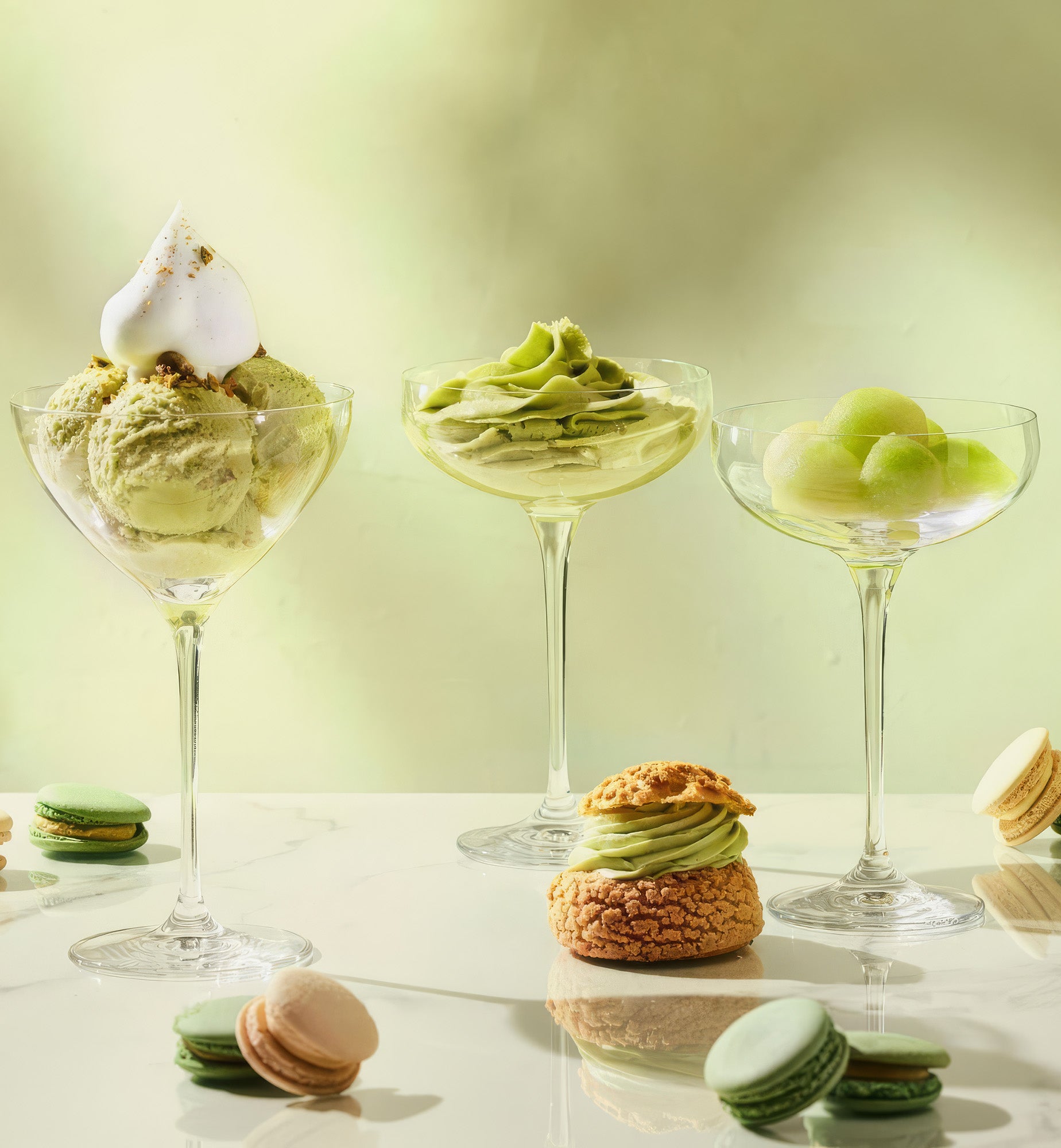 Martini glasses