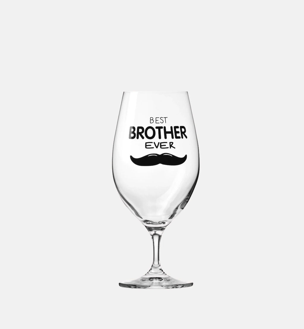 Pokal do piwa z dedykacją dla brata BEST BROTHER EVER 400 ml