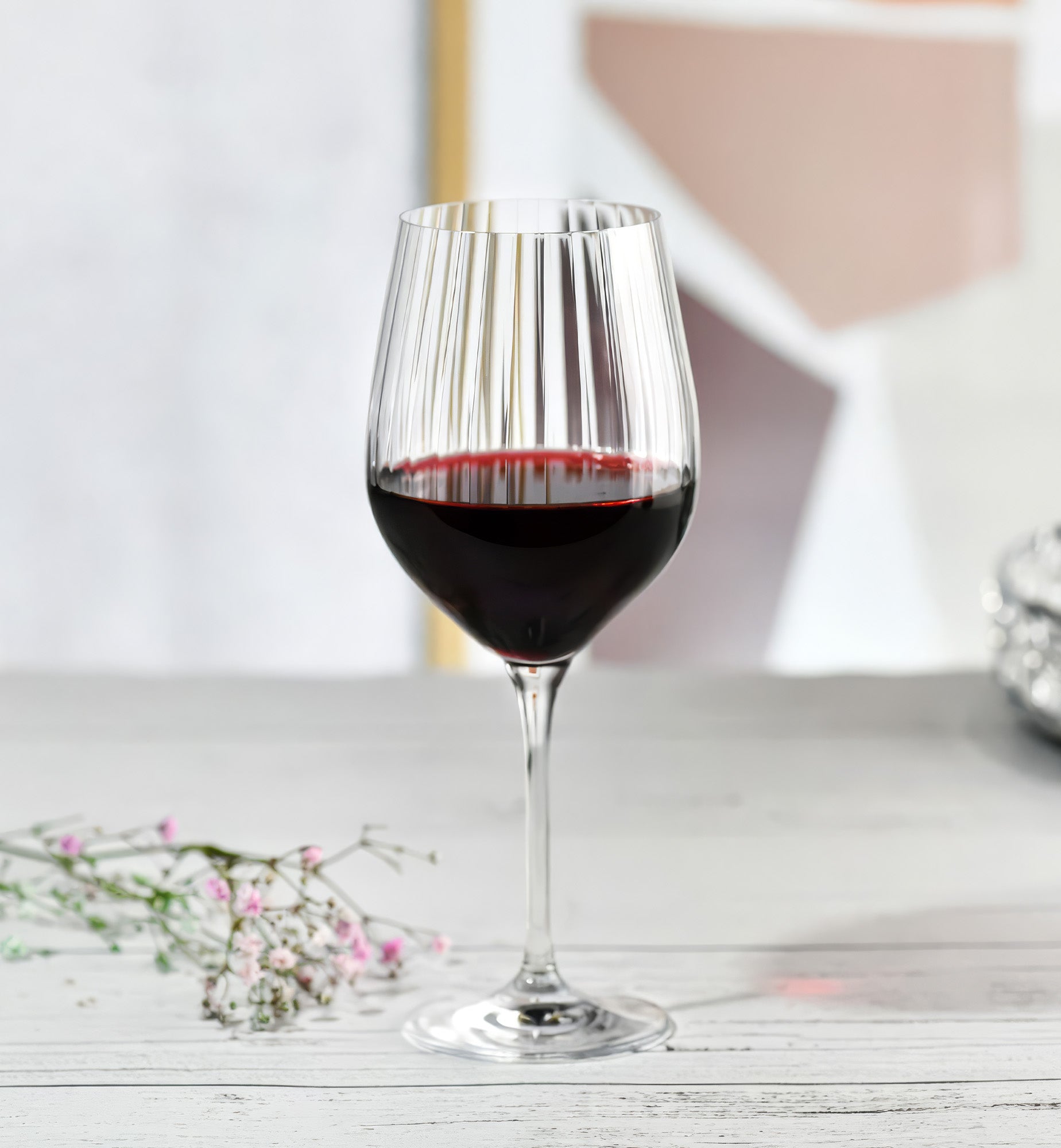 Kieliszki do wina z optykiem 530 ml
