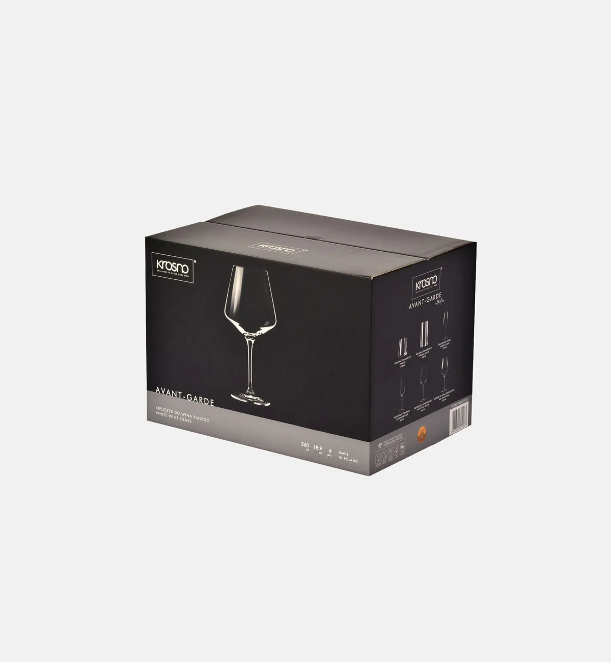Kieliszki do wina białego chardonnay 560 ml