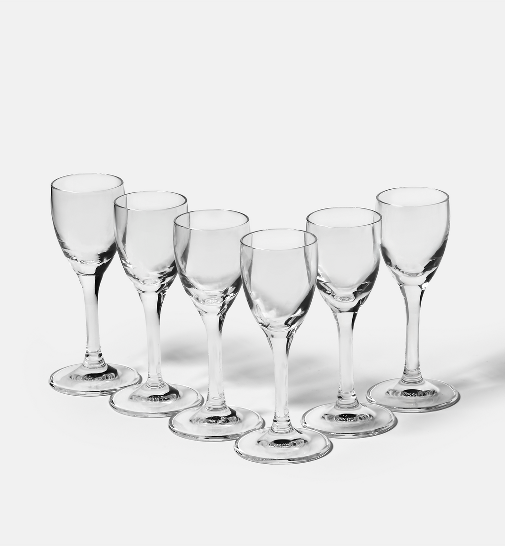 Stemmed Vodka Glasses, 35 ml