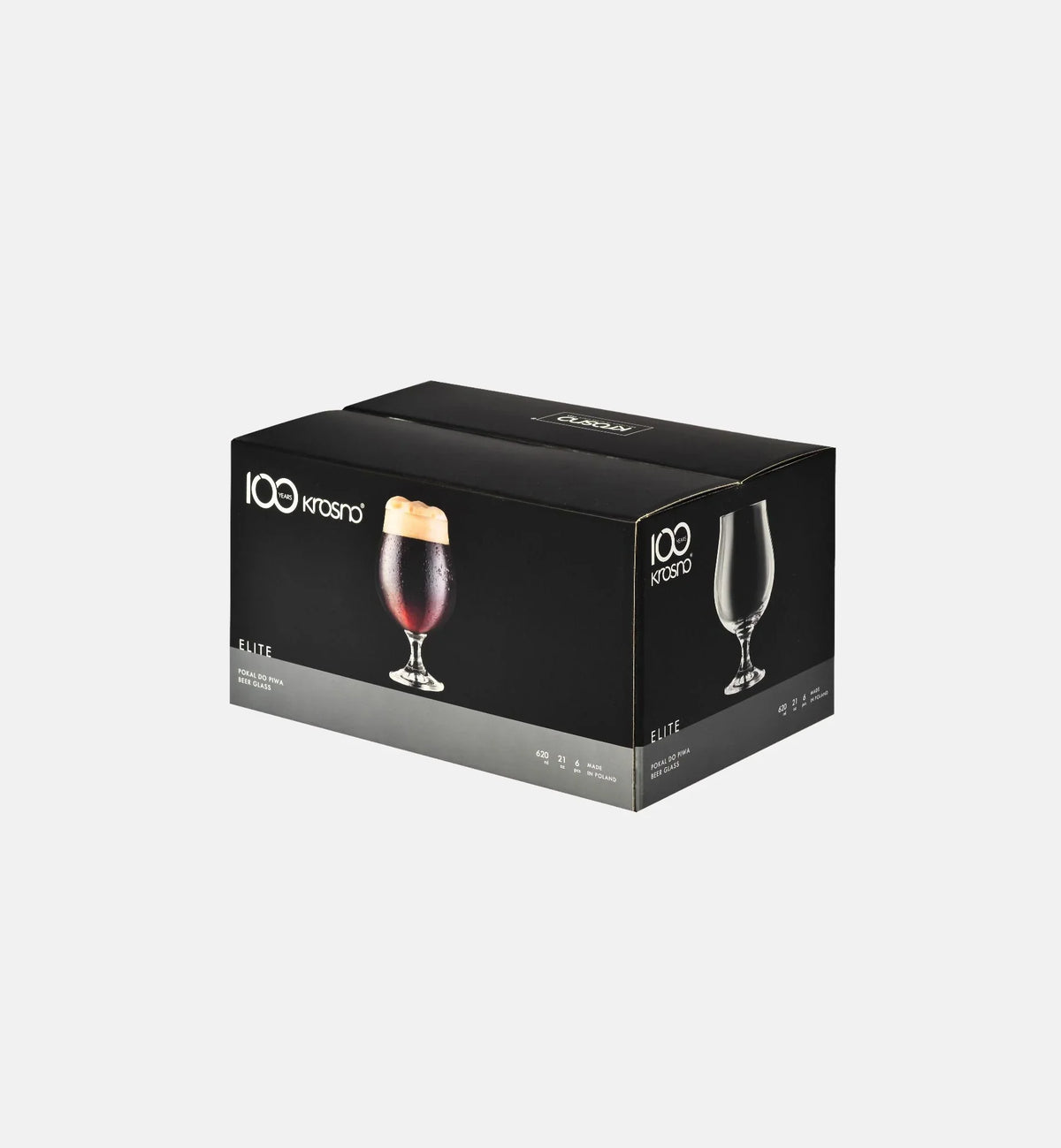 Kieliszki do piwa ciemnego 620 ml
