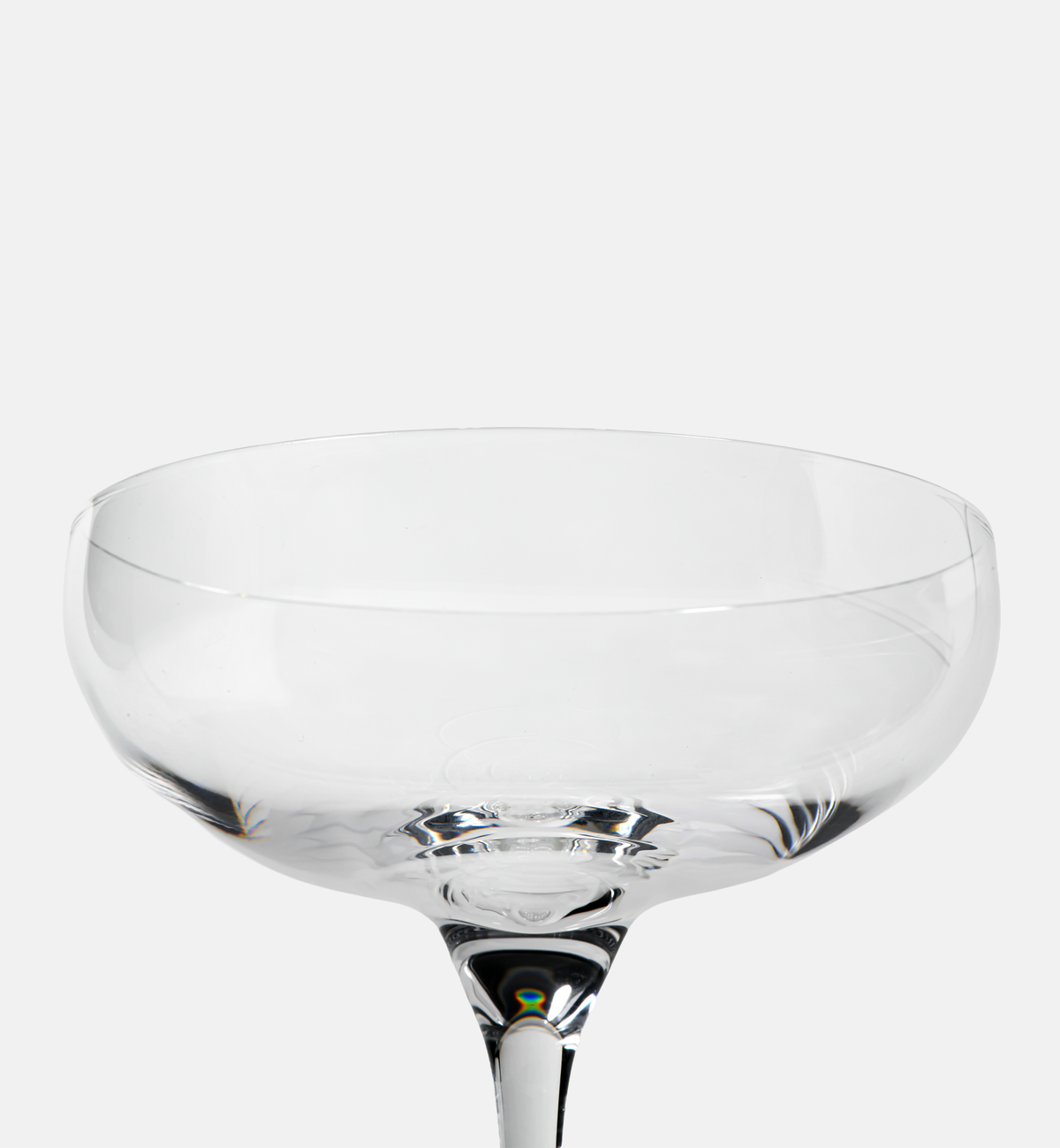 Płaskie kieliszki do szampana 280 ml