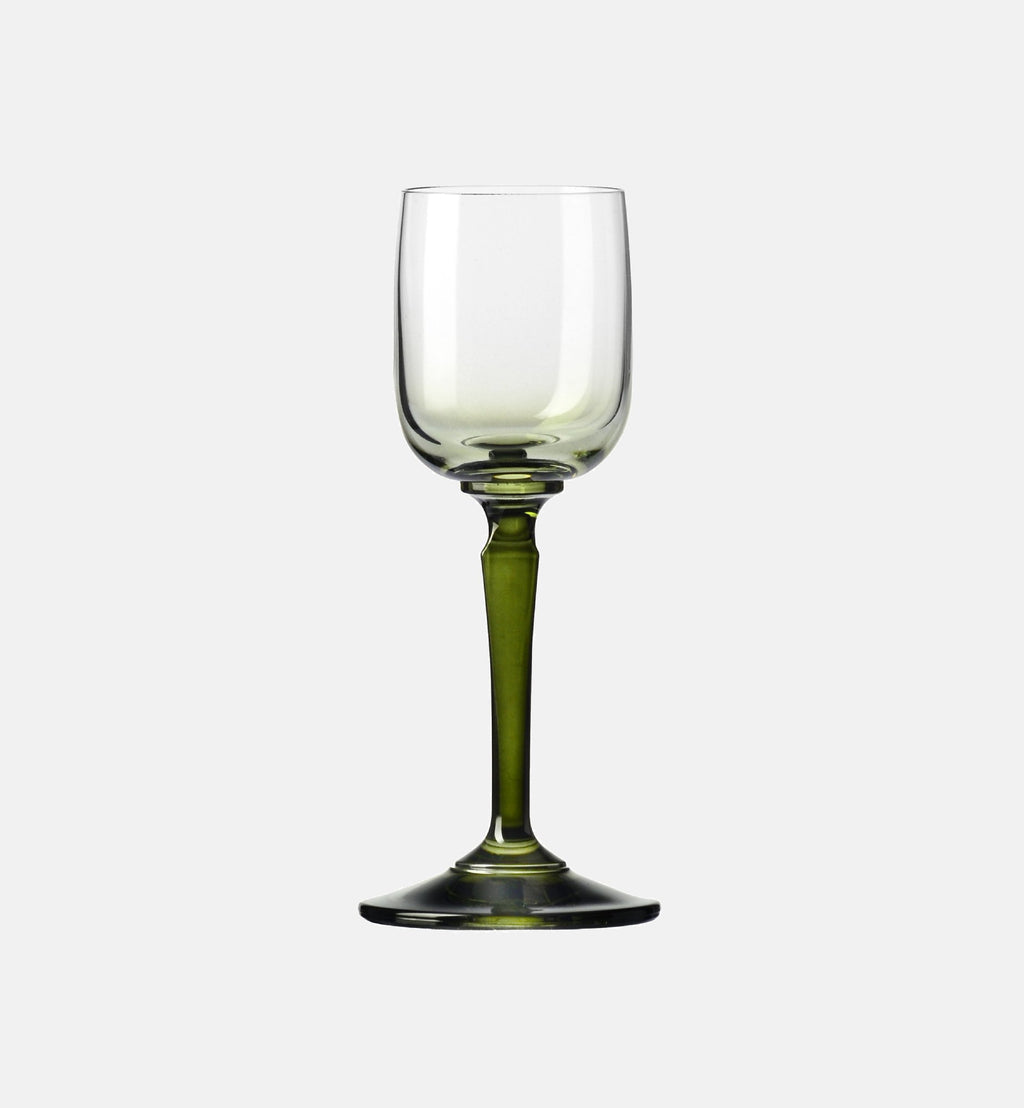 Kieliszki do wódki z zieloną nóżką 40 ml