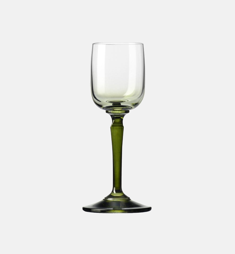 Kieliszki do wódki z zieloną nóżką 40 ml