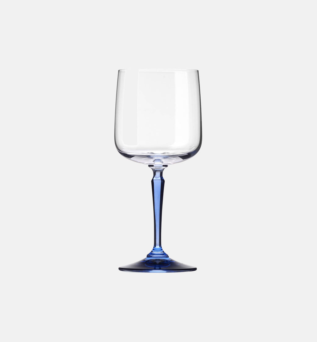 Kieliszki do wina z szafirową nóżką 360 ml