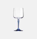 Kieliszki do wina z szafirową nóżką 360 ml