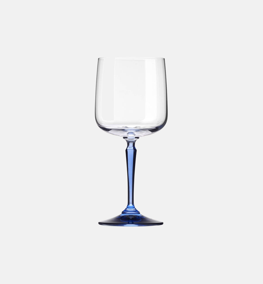 Kieliszki do wina z szafirową nóżką 360 ml