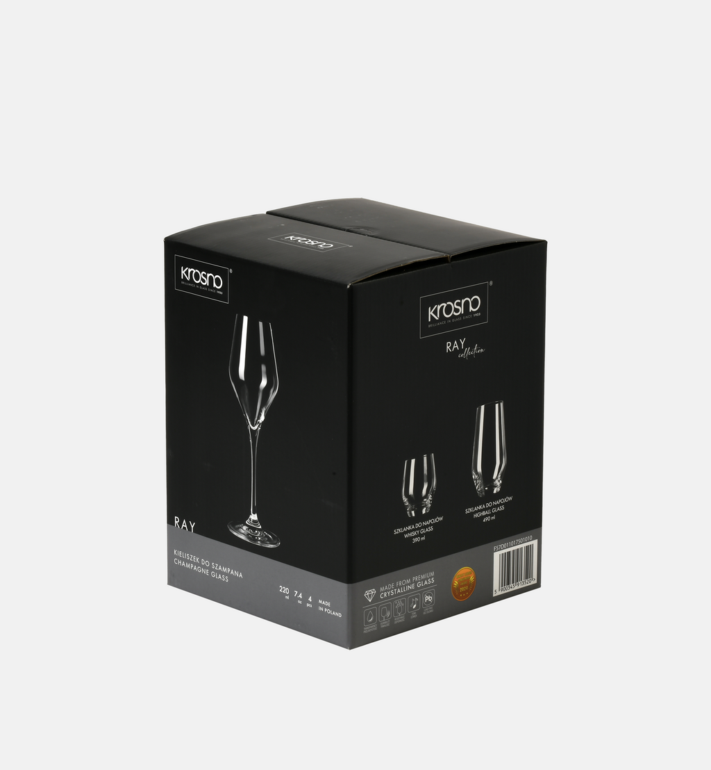 Champagne or Prosecco Glasses, 175 ml