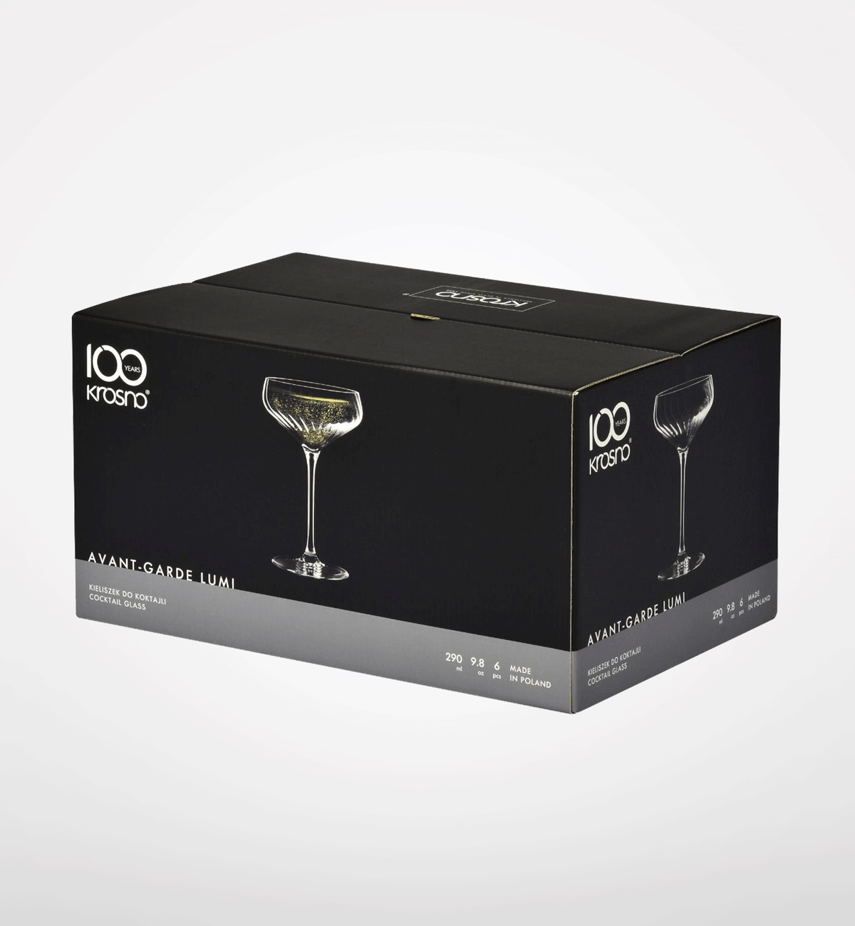 Kieliszki do koktajli 290 ml