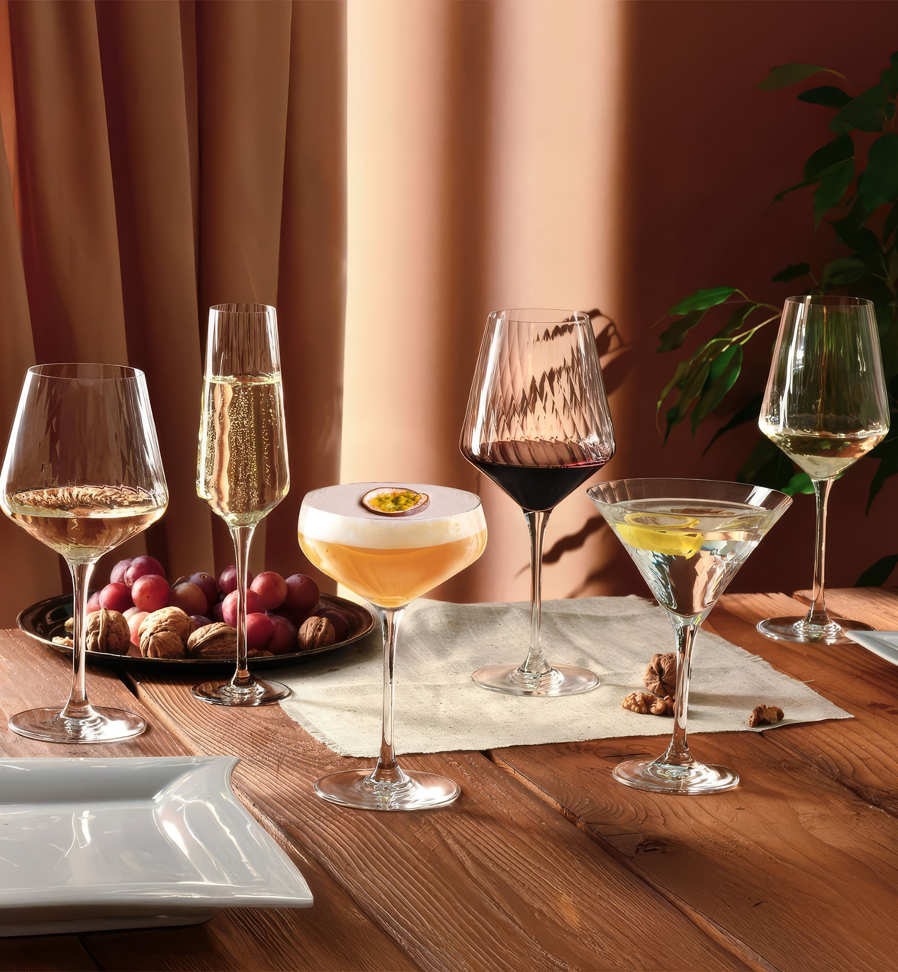 White Wine Glasses Chardonnay Avant-Garde LUMI