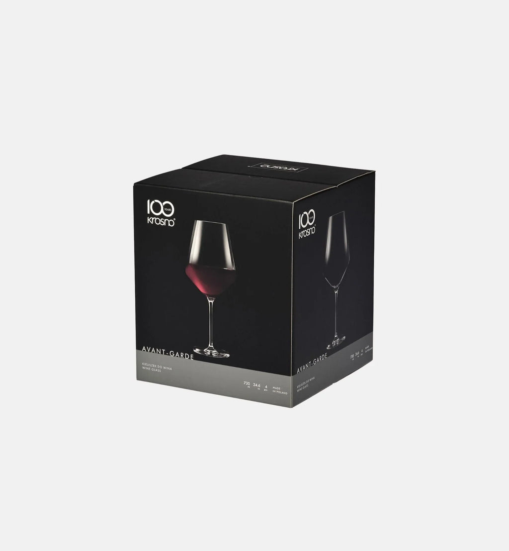 Duże kieliszki do wina czerwonego 730 ml