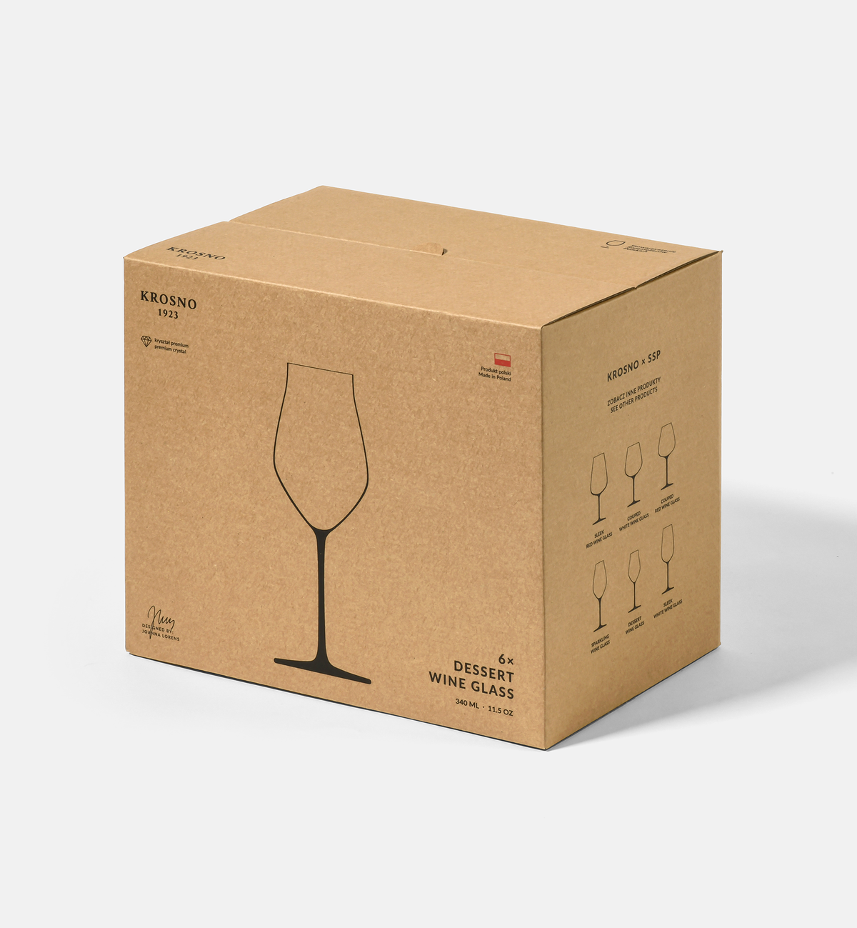 Dessertweingläser, 340 ml