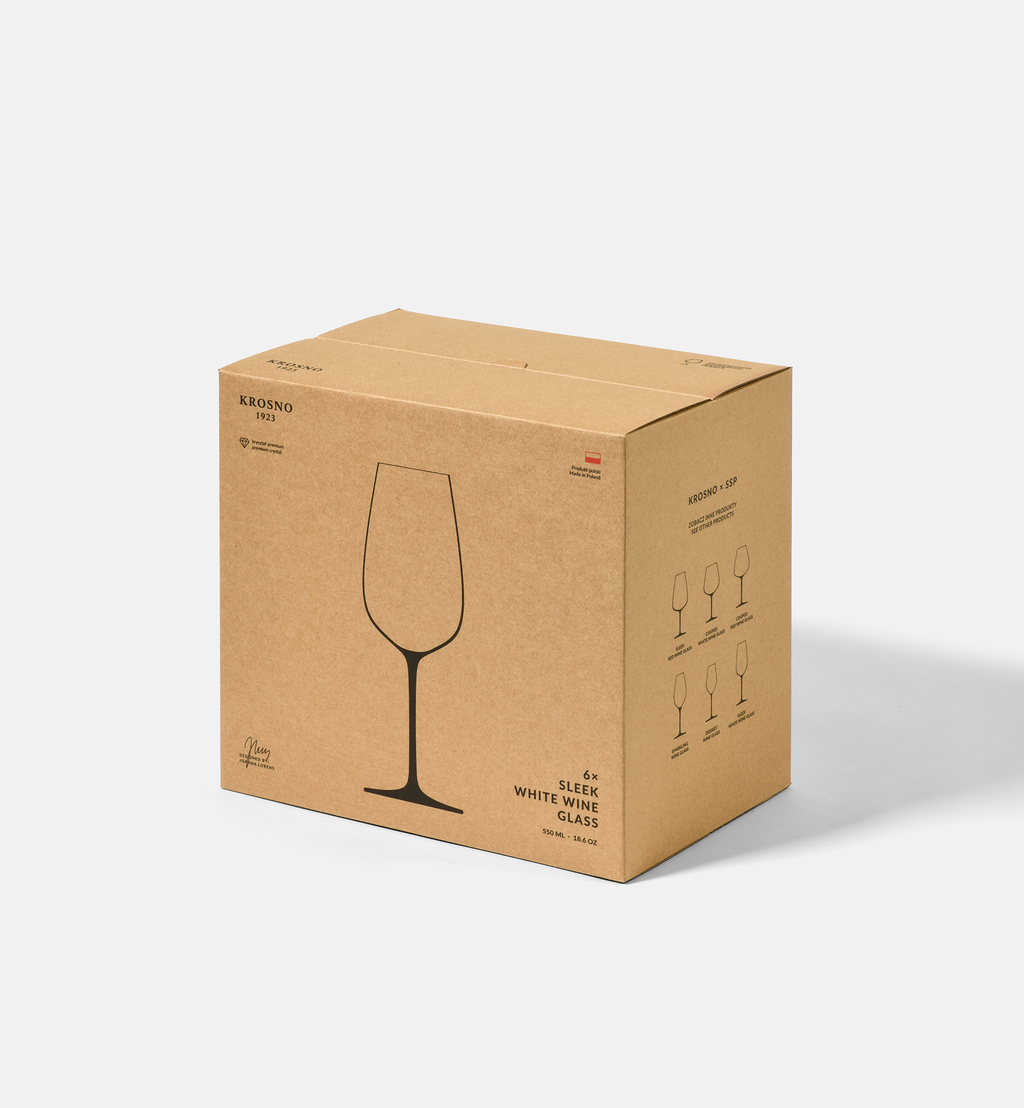Kieliszki do lekkich białych win 550 ml