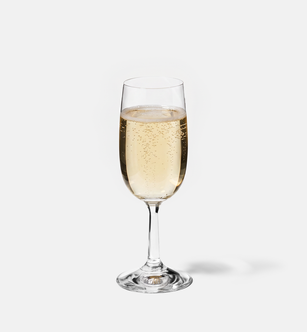Uniwersalne kieliszki do szampana lub wody 155 ml
