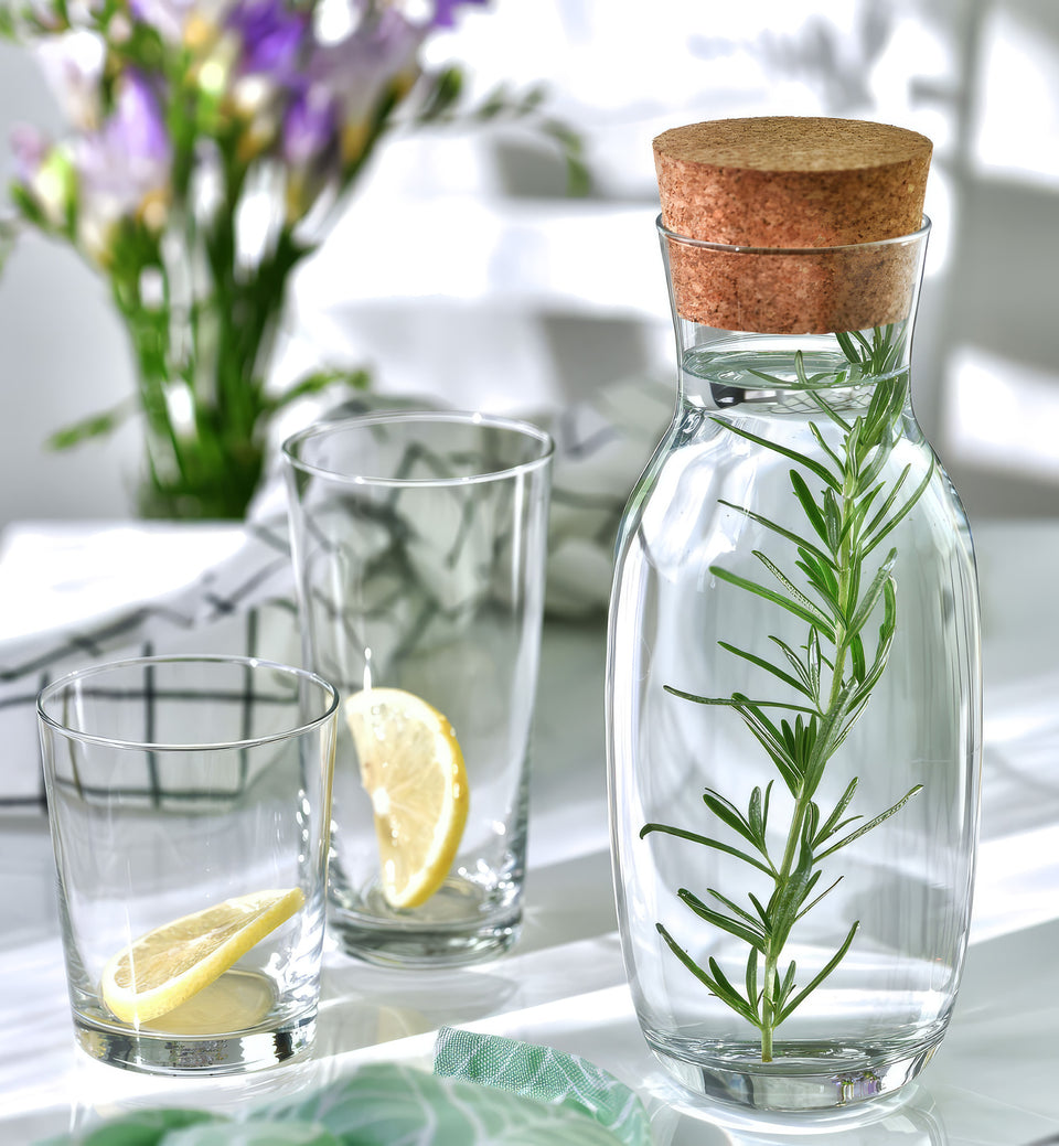 Karafka z korkiem naturalnym 1100 ml