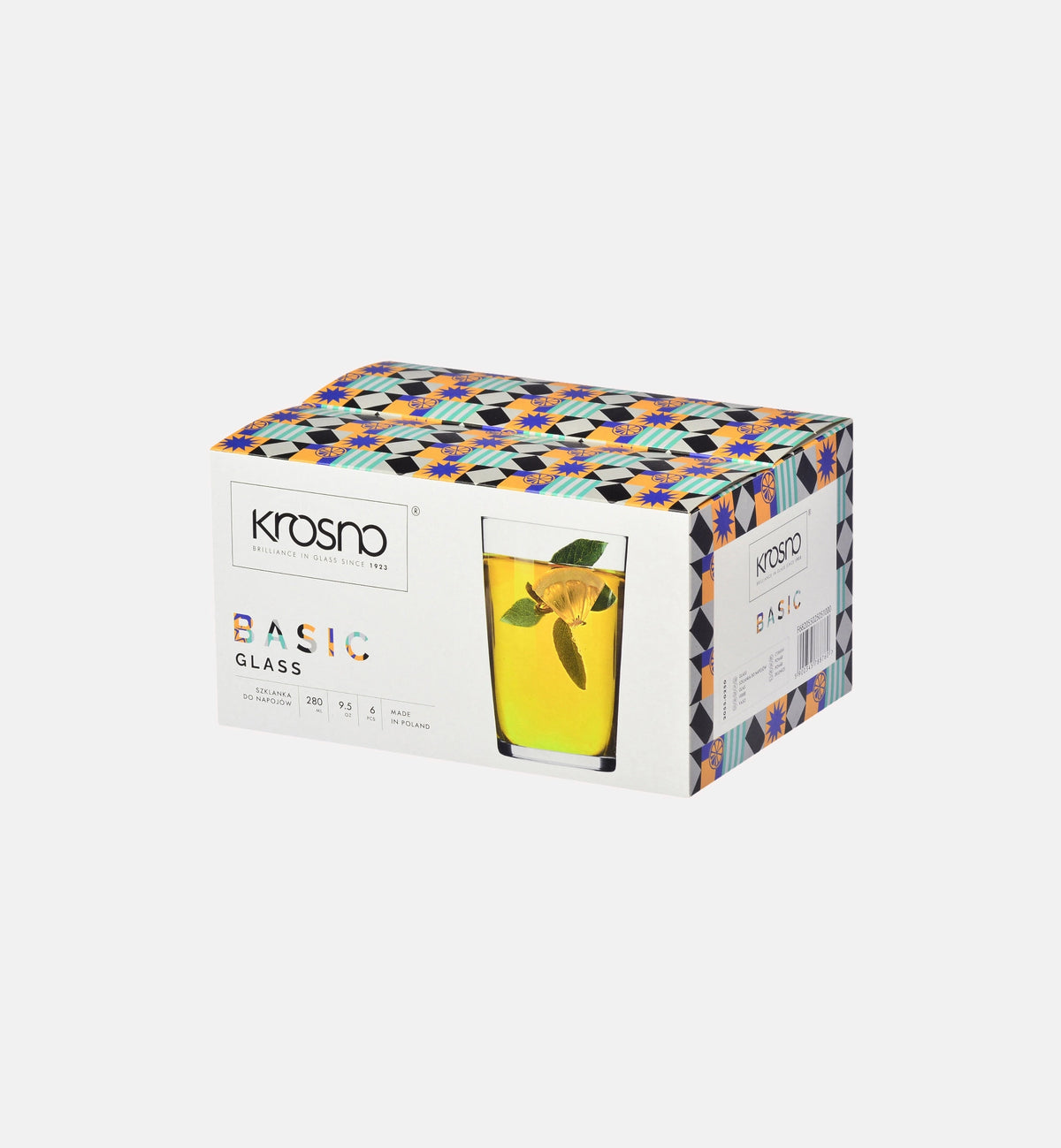 Ausgestellte Teegläser 250/280 ml