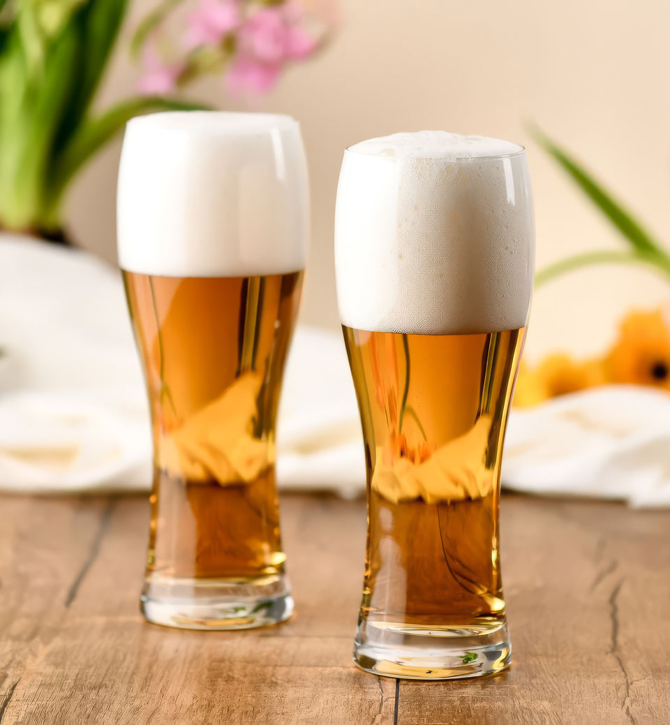Tall beer glasses 500/630ml