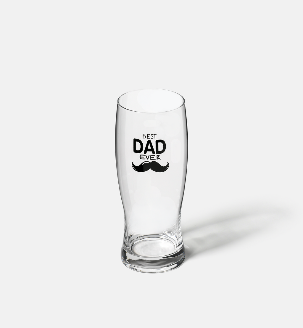 "BEST DAD EVER" Beer Glass, 500 ml