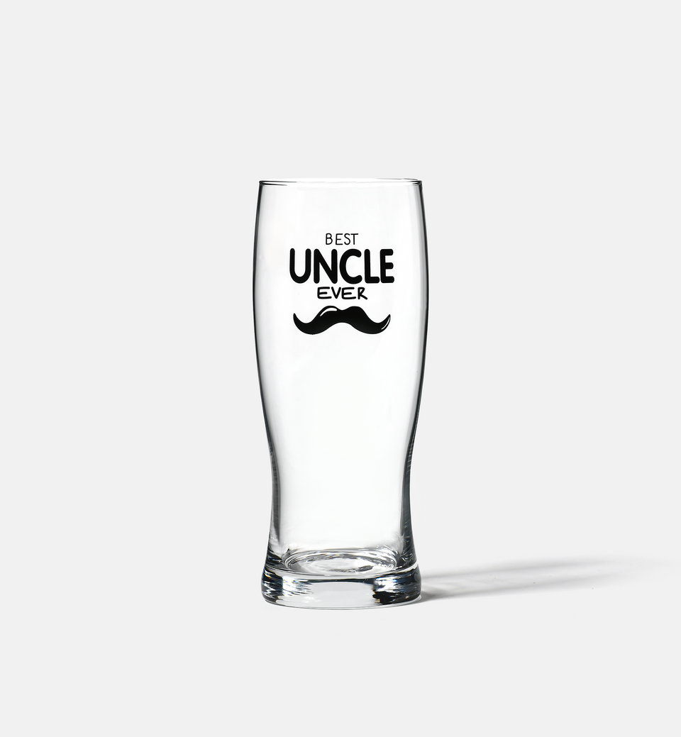Bierglas „BEST UNCLE EVER“, 500 ml
