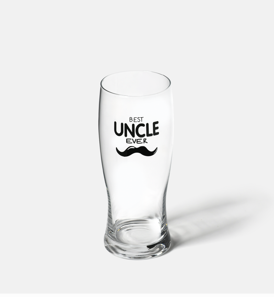 Bierglas „BEST UNCLE EVER“, 500 ml