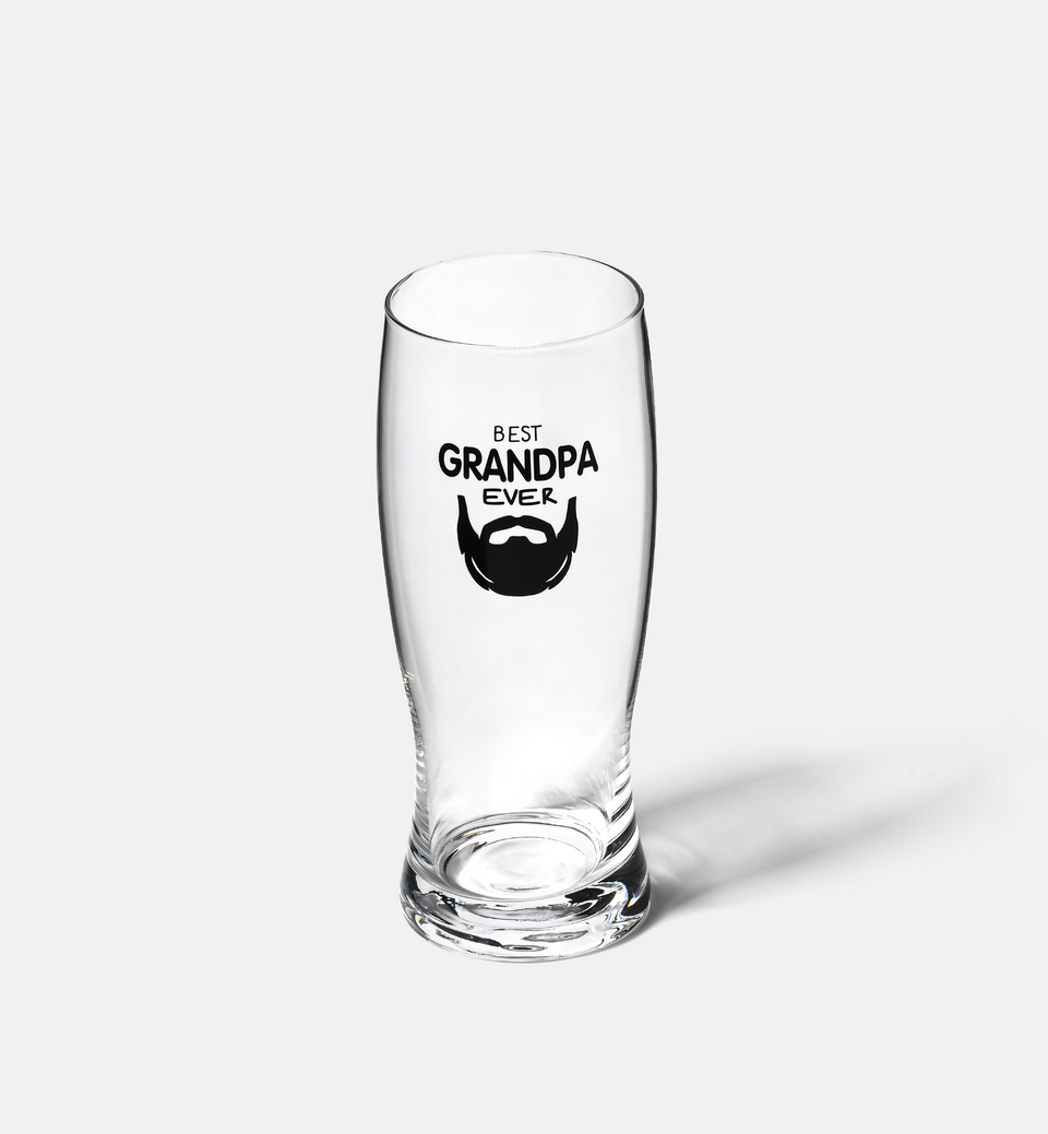 Bierglas „BEST GRANDPA EVER“, 500 ml