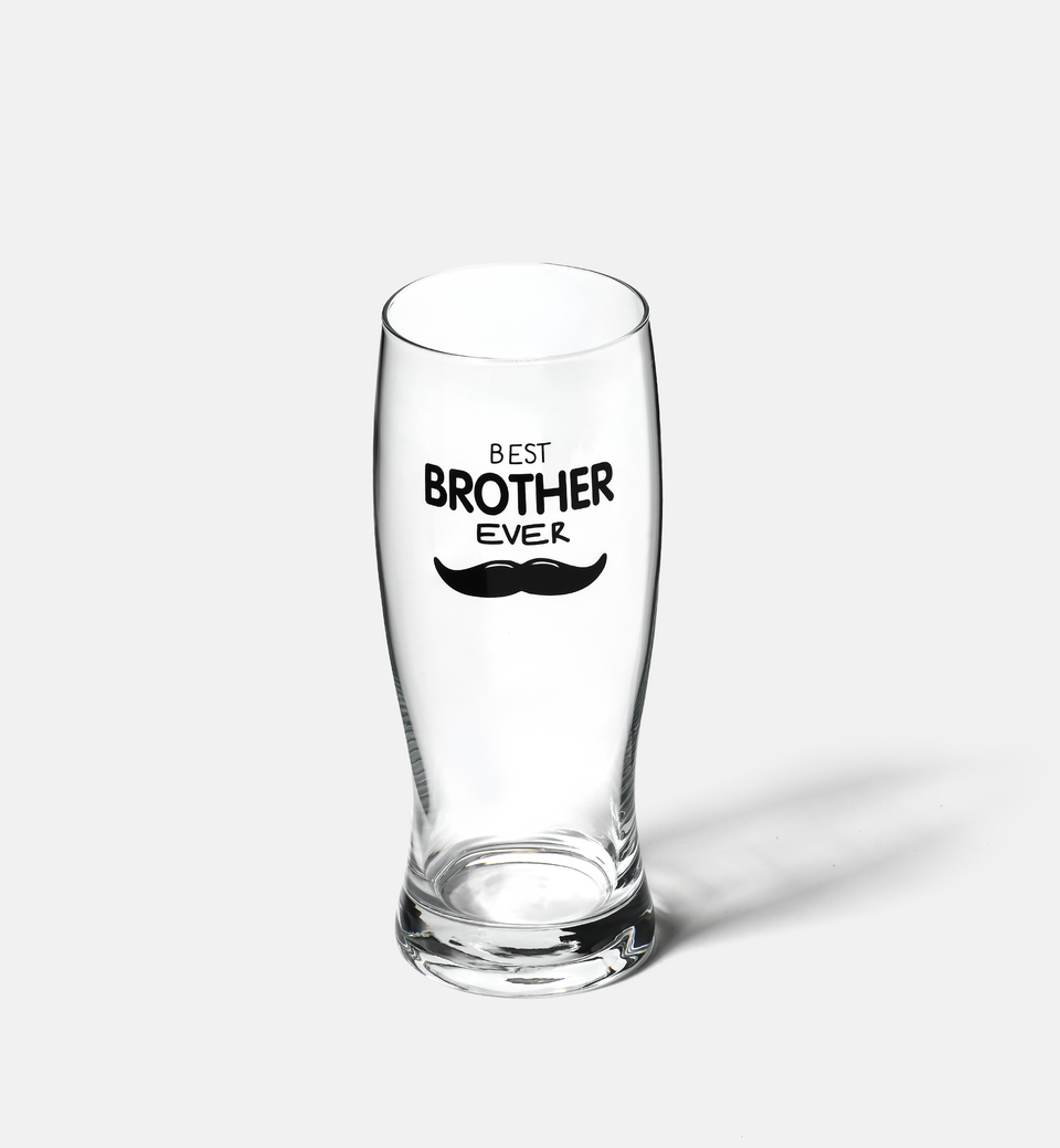 "BEST BROTHER EVER" Beer Glass, 500 ml