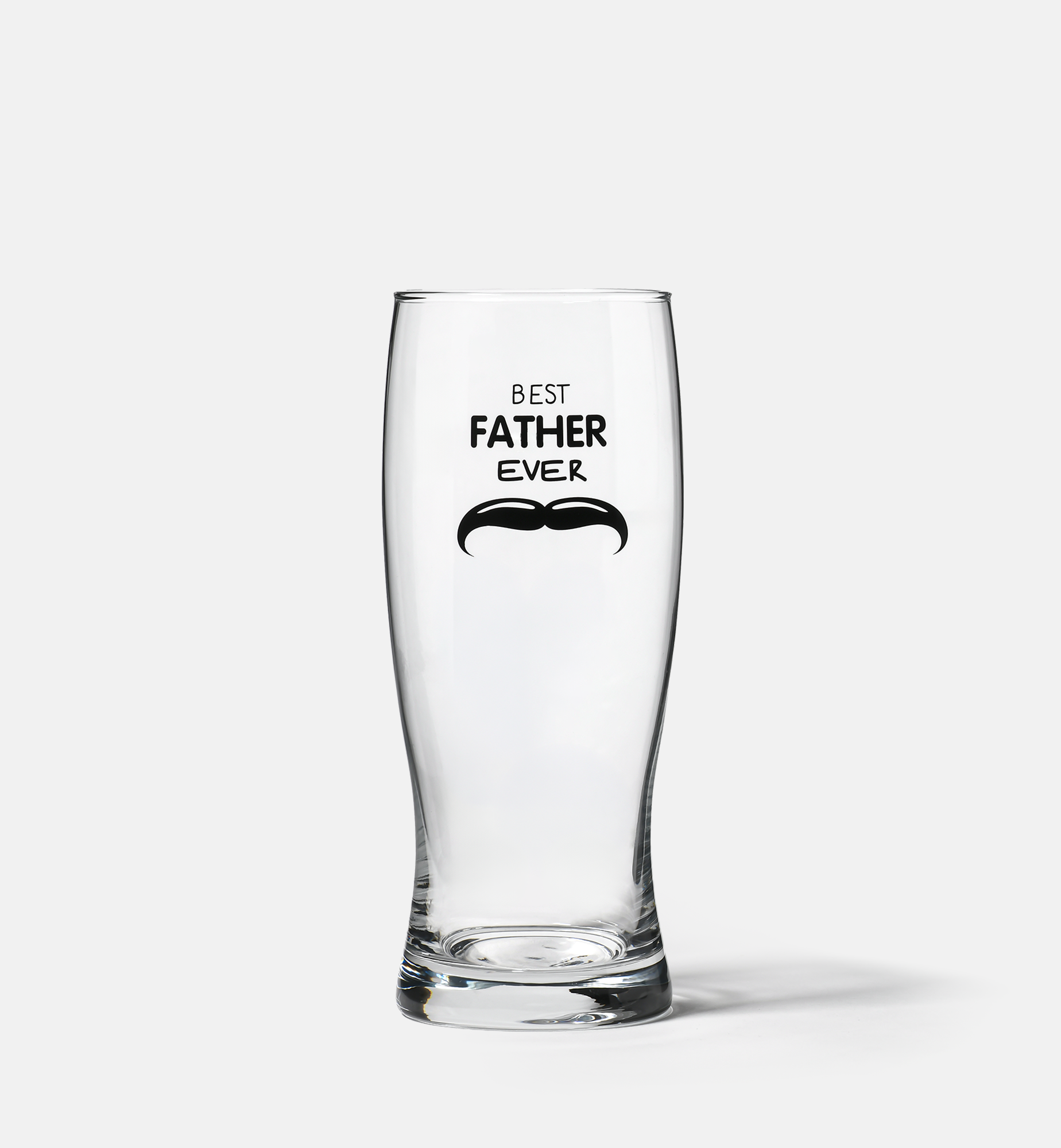 Bierglas „BEST FATHER EVER“, 500 ml – Farblos – Offizieller KROSNO Shop