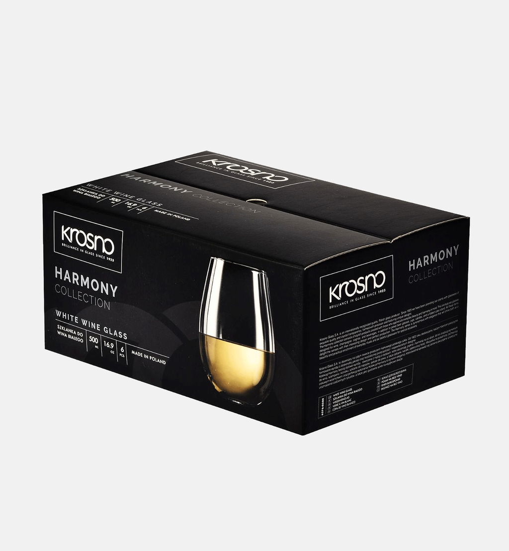 Szklanki do wina białego 550 ml