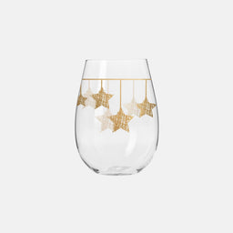 Gläser STAR Sterne hängend gold, 500 ml